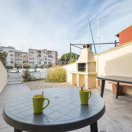 Daire Southmarina By Pom, Vue Bateaux, Terrasse, Parking Agde